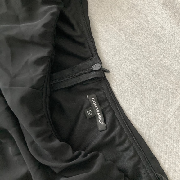 NWOT Strapless little black dress - Picture 3 of 6